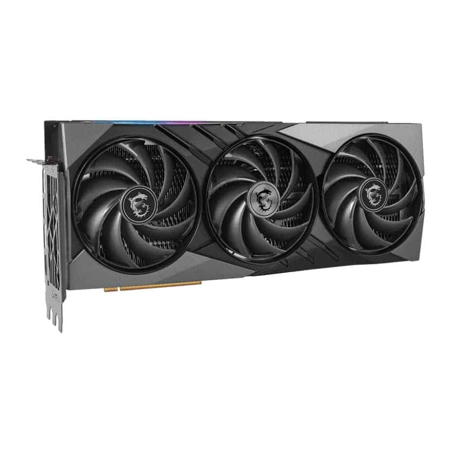 (image for) MSI NVIDIA GeForce RTX 4090 24GB GAMING X SLIM Ada Lovelace Graphics Card